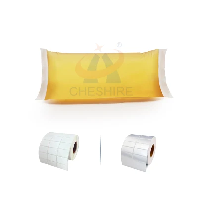 Adesivo de cola para etiqueta PSA sensível à pressão extra permanente de Cheshire